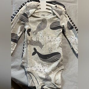 Carters long sleeve onesies